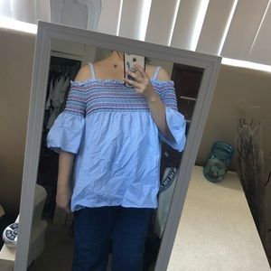 Off the shoulder top